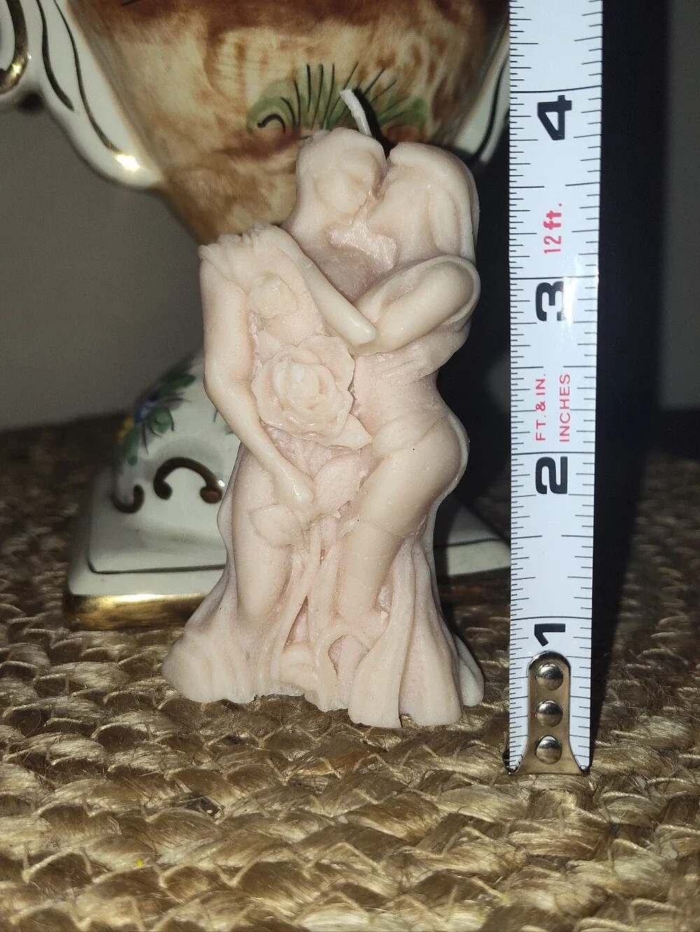 Romantic Embrace Sculpted Candle
